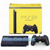 PS2 + 8 MB MemoryCard + 2 Controller + DVD-Fernbedienung + Spiel