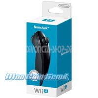 Nintendo Wii U Nunchuk Controller in Schwarz - Original Nintendo - NEU + OVP