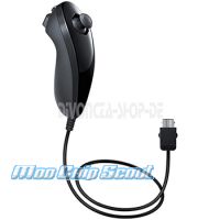 Nintendo Wii U Nunchuk Controller in Schwarz - Original Nintendo - NEU + OVP