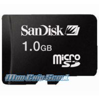 1 GB microSD Speicherkarte (SanDisk)