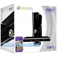 XBox 360 Slim 250 GB inkl. Kinect Sensor + Spiel Kinect Adventures